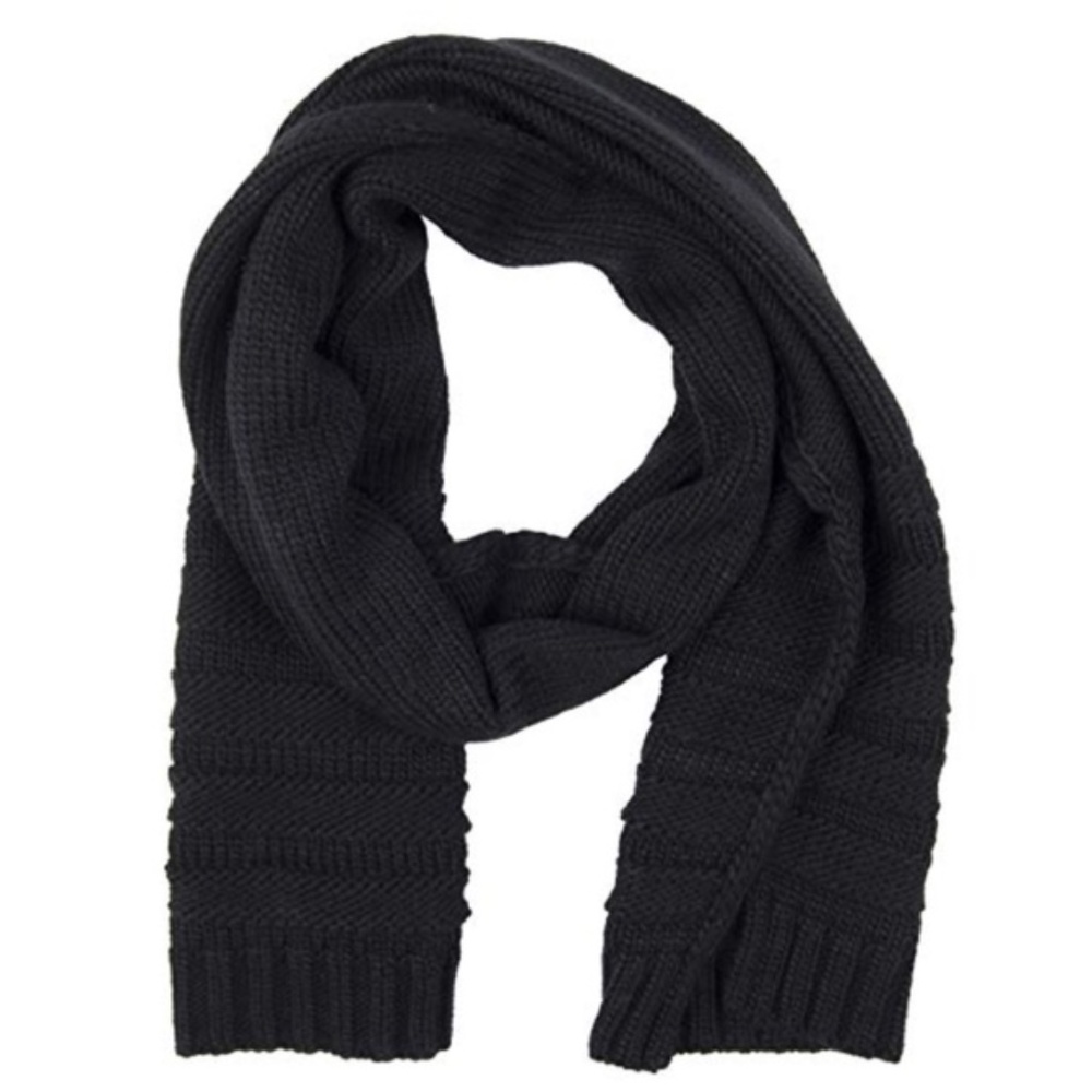 Dockers Soft Winter Casual Scarf, Men’s- Black